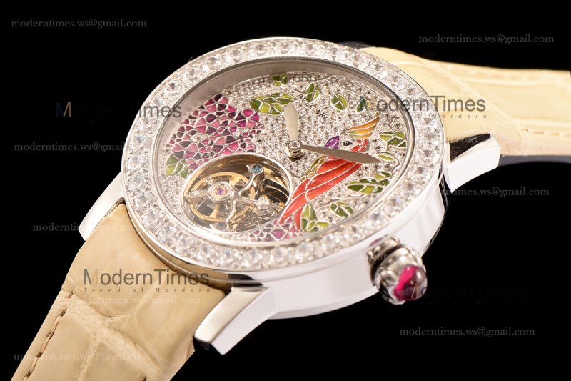 Bvlgari Bvlgari Series SS/SS Diams/Wht Tourbillon TFF Automatic 102165 BBLP37PDGDLTB