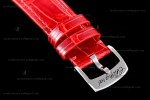 Chopard Happy Diamonds Sapphire SS/LE Wht/Red YFF ASIA2892-2 Automatic 278559-3001