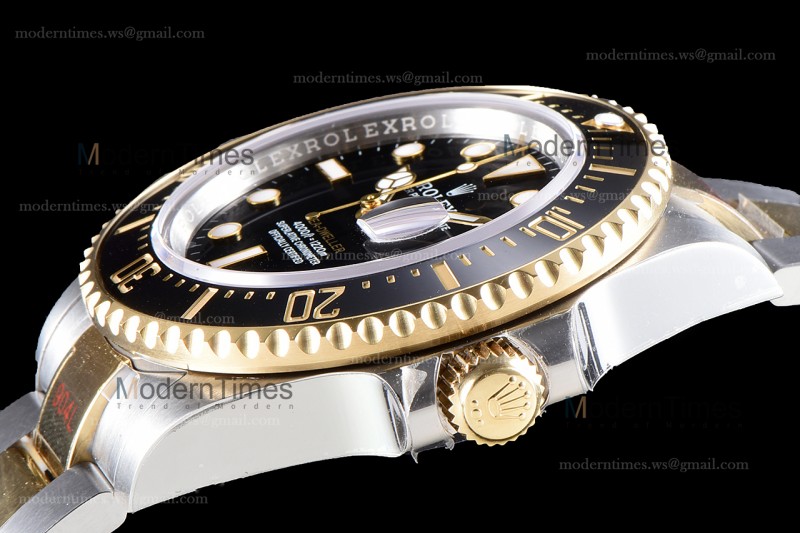 Rolex Sea Dweller Series YG/YG TT Cer Blk GMF Automatic m126603-0001