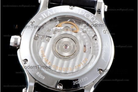 Chopard Happy Diamonds TT Sapphire SS/LE Wht/Blk YFF ASIA2892-2 Automatic 278559-3001