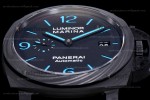 Panerai Luminor Series Carbon SS/LE Blk/Blk VSF Automatic PAM01661