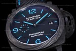 Panerai Luminor Series Carbon SS/LE Blk/Blk VSF Automatic PAM01661