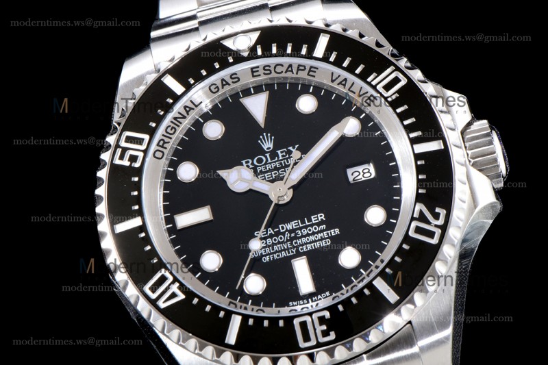 Rolex Sea Dweller Series SS/SS Cer Blk ARF Automatic m126660-0001