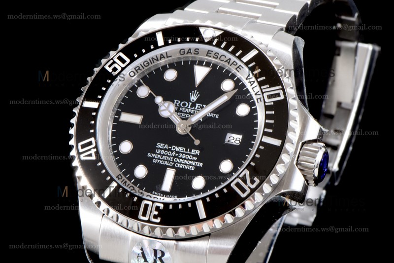 Rolex Sea Dweller Series SS/SS Cer Blk ARF Automatic m126660-0001