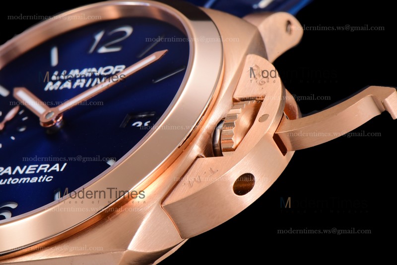 Panerai Luminor Series  RG/LE Blu/Blu VSF Automatic PAM01112