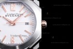 Bvlgari OCTO Series SS/LE Wht/Blk ZLO Automatic 102207 BGO41WSLD