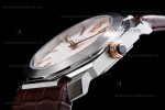 Bvlgari OCTO Series SS/LE Wht/Bro ZLO Automatic 102207 BGO41WSLD