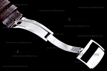 Bvlgari OCTO Series SS/LE Wht/Bro ZLO Automatic 102207 BGO41WSLD