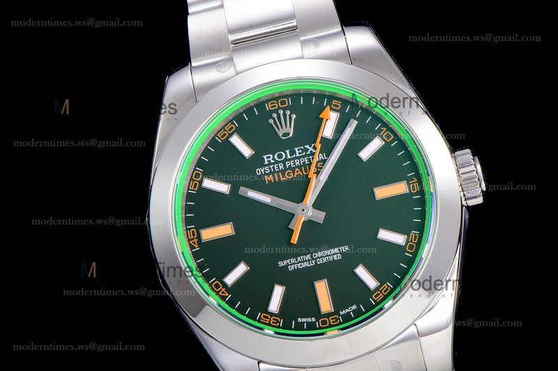 Rolex Milgauss SS/SS Grn Cal.3131 ARF Automatic m116400gv-0001