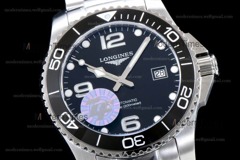 Longines Conquest Classic Series Sports SS/SS Blk/Blk ZFF Automatic L3.781.4.56.6
