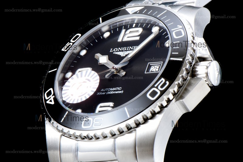 Longines Conquest Classic Series Sports SS/SS Blk/Blk ZFF Automatic L3.781.4.56.6