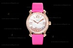 Chopard Happy Diamonds Sapphire RG/SC Wht/Red YFF ASIA2892-2 Automatic 278559-3003