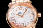 Chopard Happy Sport Diams Sapphire RG/RG Wht YFF Automatic 274893-5003