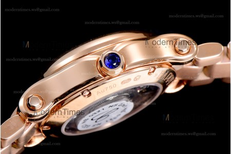 Chopard Happy Sport Diams Sapphire RG/RG Wht YFF Automatic 274893-5003