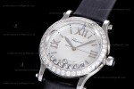Chopard Happy Diamonds Sapphire SS/SC Wht/Blk YFF ASIA2892-2 Automatic 278559-3003