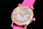 Chopard Happy Diamonds Sapphire RG/SC Wht/Red YFF ASIA2892-2 Automatic 278559-3003