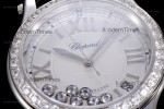 Chopard Happy Diamonds Sapphire SS/SC Wht/Blk YFF ASIA2892-2 Automatic 278559-3003
