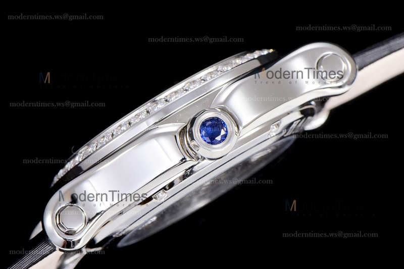 Chopard Happy Diamonds Sapphire SS/SC Wht/Blk YFF ASIA2892-2 Automatic 278559-3003