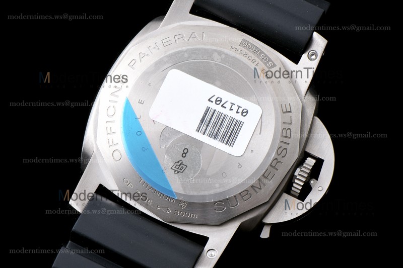 Panerai Luminor 1950 Series SS/RU Blu/Blk VSF Automatic PAM00719