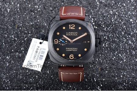 Panerai Luminor 1950 Series CF/LE Blk/Bro VSF Automatic PAM00661