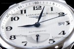 Longines Record Series SS/SS Wht GSF Automatic L2.666.4.78.6