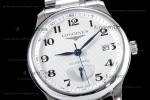 Longines Record Series SS/SS Wht GSF Automatic L2.666.4.78.6