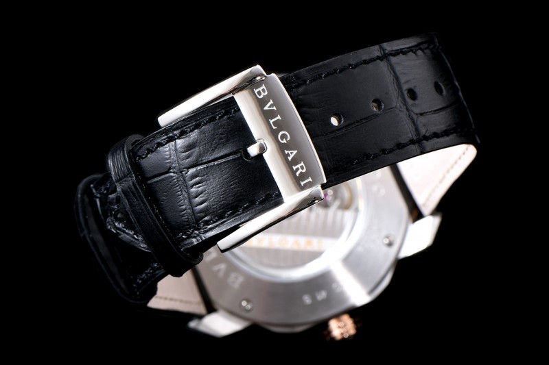 Bvlgari OCTO Series RG/LE Wht/Bro ZLO TT Aitomatic 102703 OC41C6SPGLD