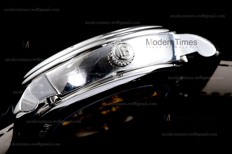 Blancpain Villeret SS/LE Gra/Blk Sapphire OMF Automatic 6654-1113-55B