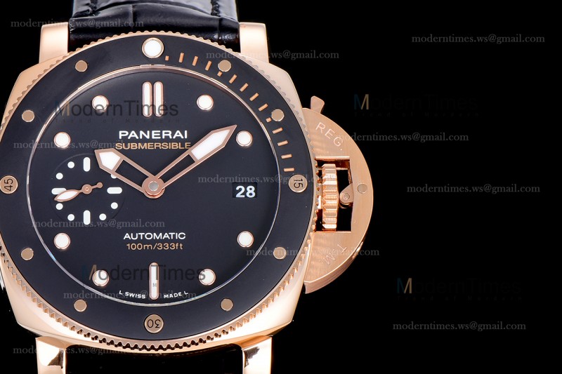 Panerai Submersible Series CF SS/LE Blk/Blk VSF Automatic PAM00974