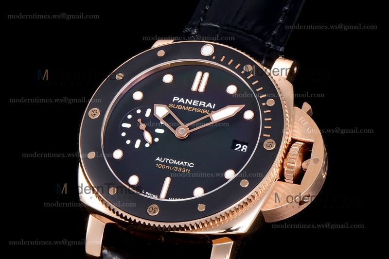 Panerai Submersible Series CF SS/LE Blk/Blk VSF Automatic PAM00974