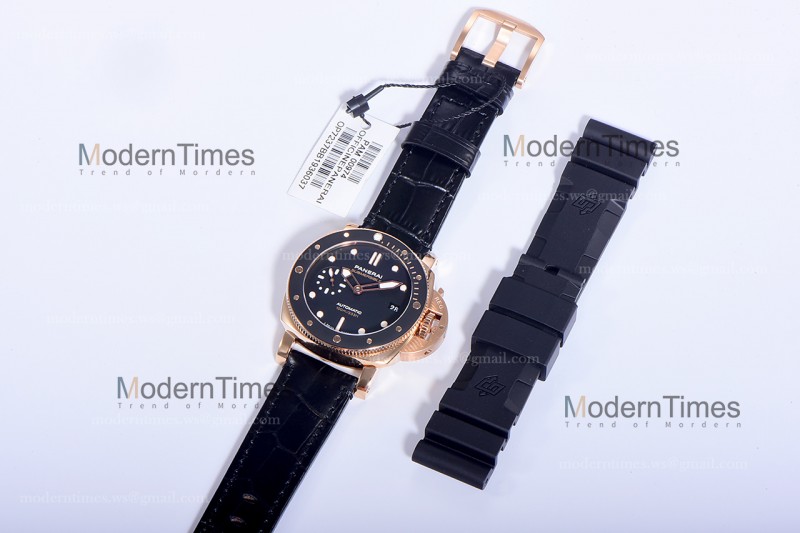 Panerai Submersible Series CF SS/LE Blk/Blk VSF Automatic PAM00974
