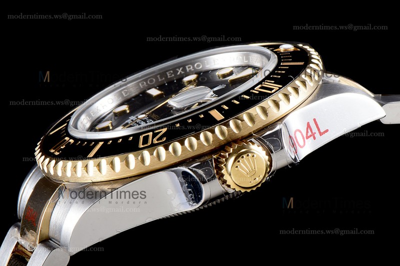 Rolex Sea Dweller Series YG/YG TT Cer Blk GMF Automatic m126603-0001