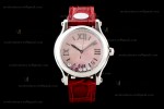 Chopard Happy Diamonds Sapphire SS/LE Pin/Red YFF ASIA2892-2 Automatic Happy Sport