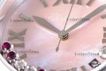 Chopard Happy Diamonds Sapphire SS/LE Pin/Red YFF ASIA2892-2 Automatic Happy Sport
