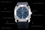 Bvlgari OCTO Series SS/LE Blu/Blk BVF Automatic 102429 BGO38C3SLD