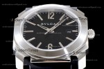 Bvlgari OCTO Series SS/RU Blk/Blk BVF Automatic 101964 BGO41BSLD