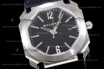 Bvlgari OCTO Series SS/LE Blk/Blk BVF Automatic 101964 BGO41BSLD