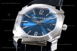 Bvlgari OCTO Series SS/LE Blu/Blk BVF Automatic 102429 BGO38C3SLD