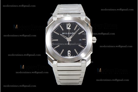 Bvlgari OCTO Series SS/SS Blk BVF Automatic 102031 BGO41BSSD