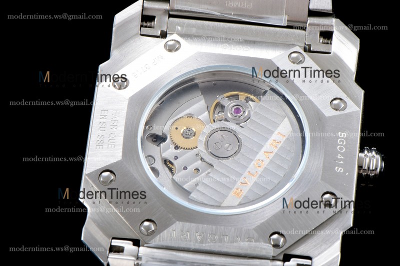 Bvlgari OCTO Series SS/SS Wht BVF Automatic 102031 BGO41BSSD