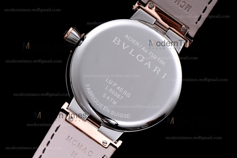 Bvlgari LVCEA Series RG/LE blk/Blk TT BVF Automatic 