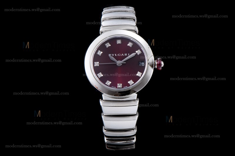 Bvlgari LVCEA Series SS/SS Bro ZLO Quartz 102196 LU28WSS/12