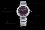 Bvlgari LVCEA Series SS/SS Bro ZLO Diams Quartz 102514 LUW23C6GDG/12