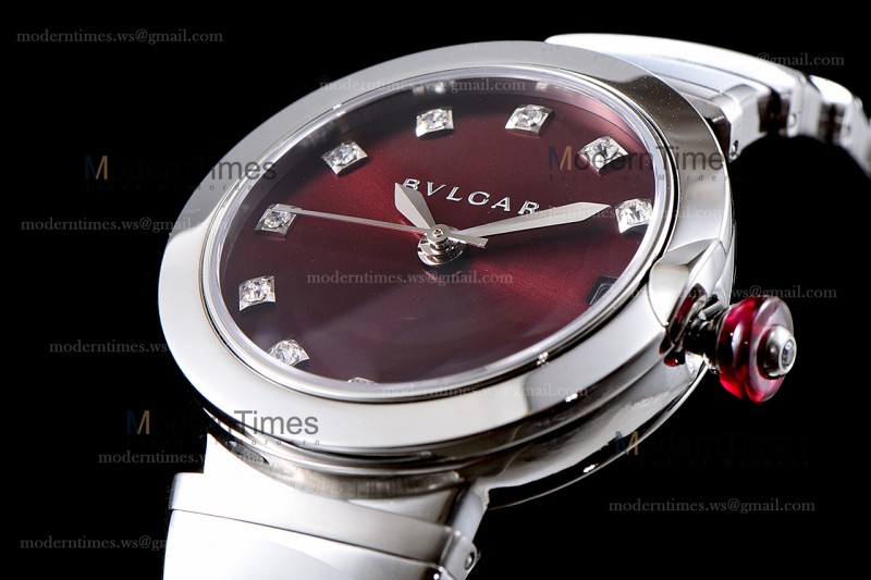Bvlgari LVCEA Series SS/SS Bro ZLO Quartz 102196 LU28WSS/12