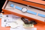 Hermes Slim D Series SS/LE BVF Wht/Blu Quartz 