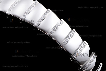 Bvlgari LVCEA Series SS/SS Wht ZLO Diams Quartz 102381 LUW33C6GDGD1D/11