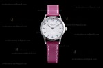 Hermes Slim D Series SS/LE BVF Wht/Red Quartz 