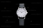 Hermes Slim D Series SS/LE BVF Wht/Blk Quartz 