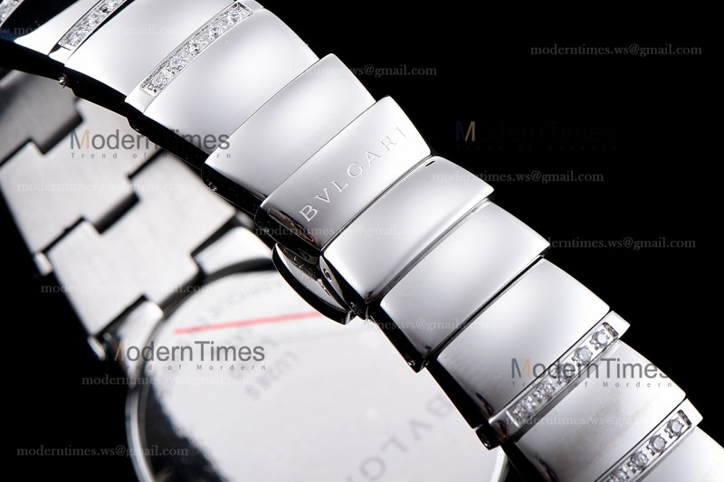 Bvlgari LVCEA Series SS/SS Bro ZLO Diams Quartz 102381 LUW33C6GDGD1D/11