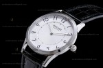 Hermes Slim D Series SS/LE BVF Wht/Blk Quartz 